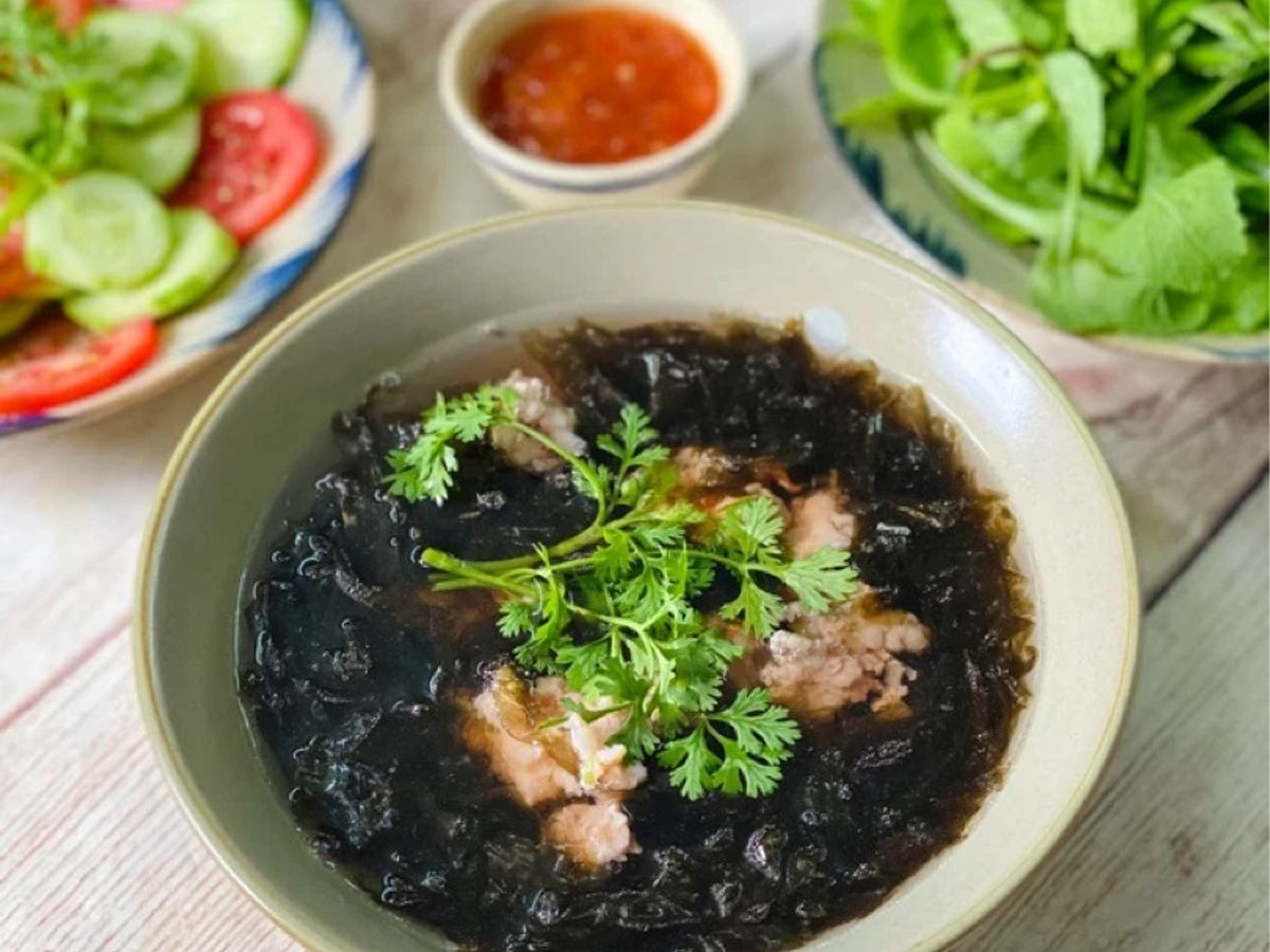 Canh Rong Biển Nấu Tôm