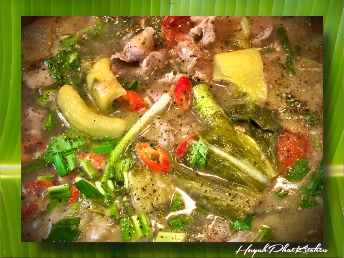 Canh Dưa Cải Nấu Dẻ Sườn Bò