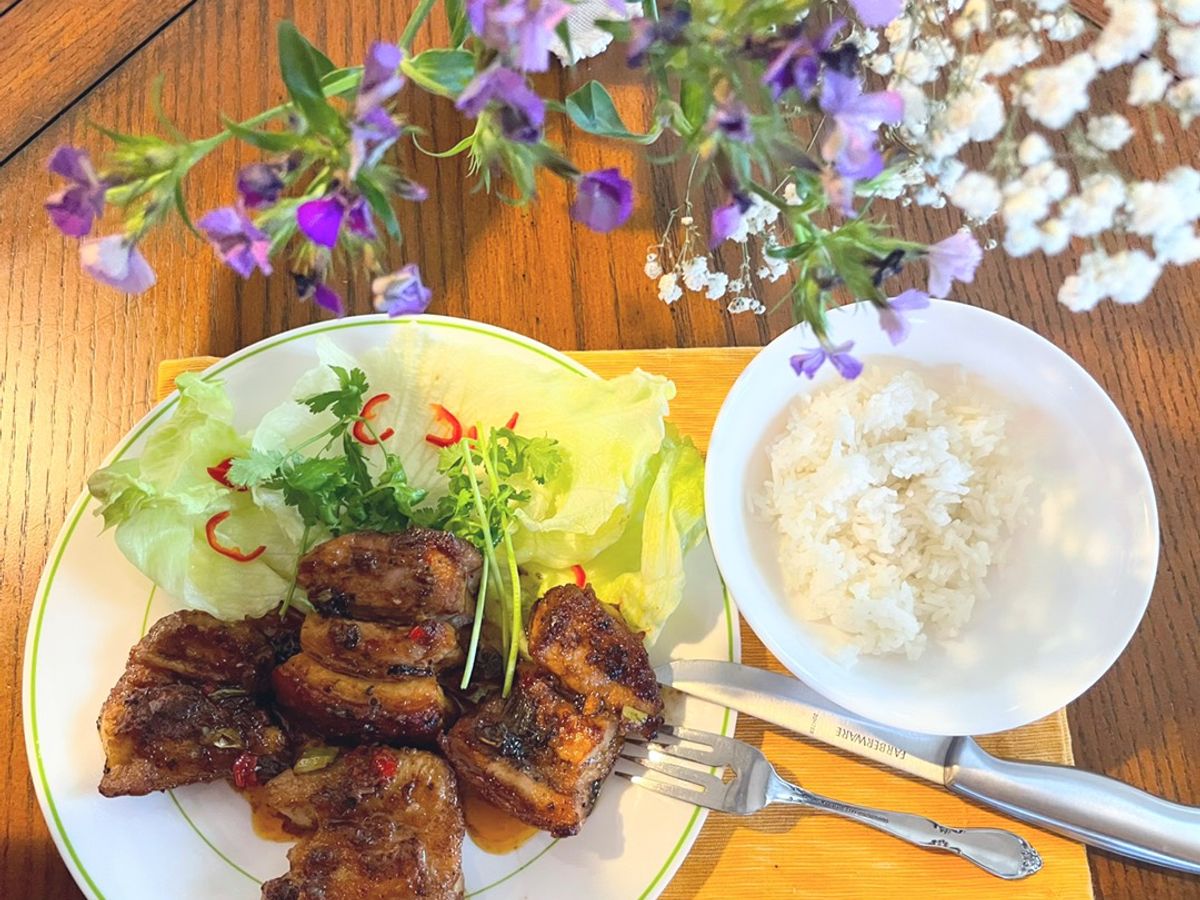 Thịt chiên nước mắm