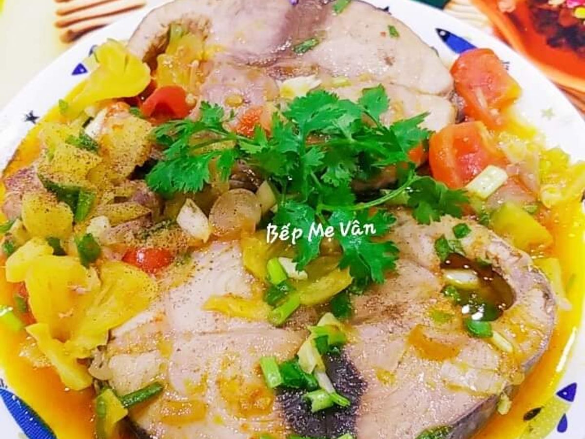 Cá ngừ kho thơm cà