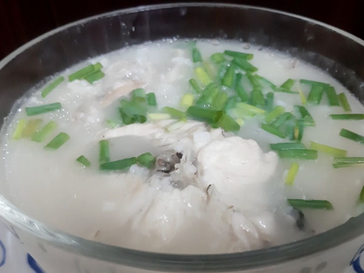 Cháo cá lóc từ cơm nguội