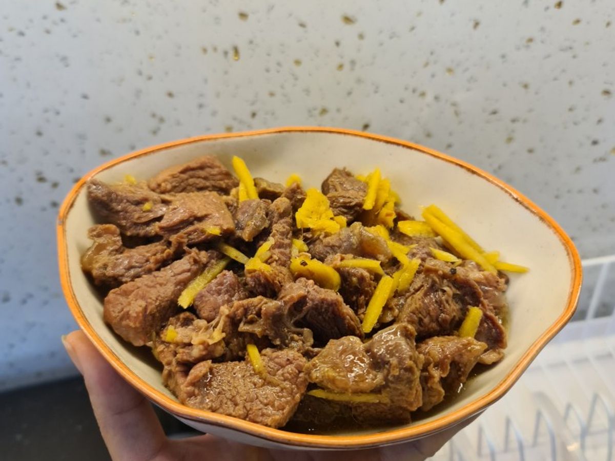 Bò kho gừng