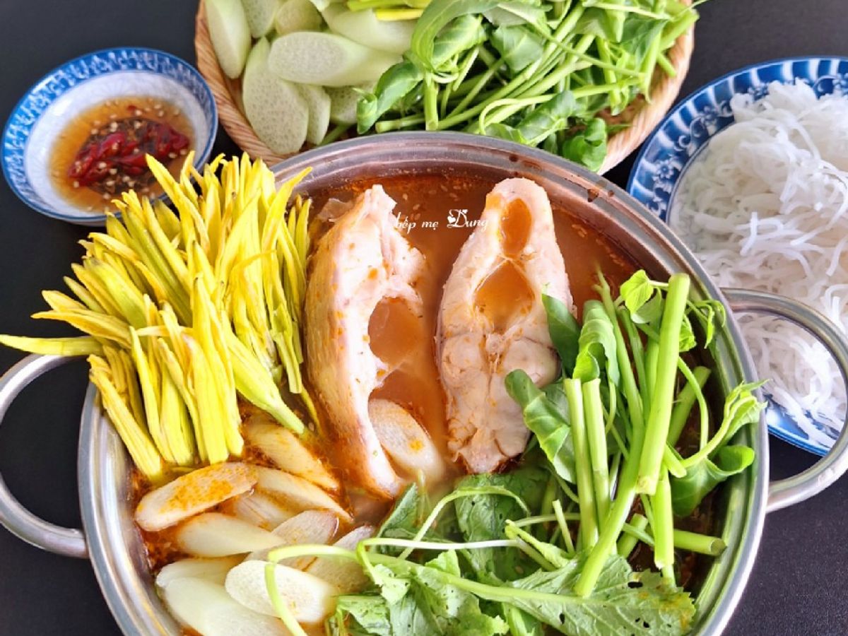 Lẩu cá diêu hồng