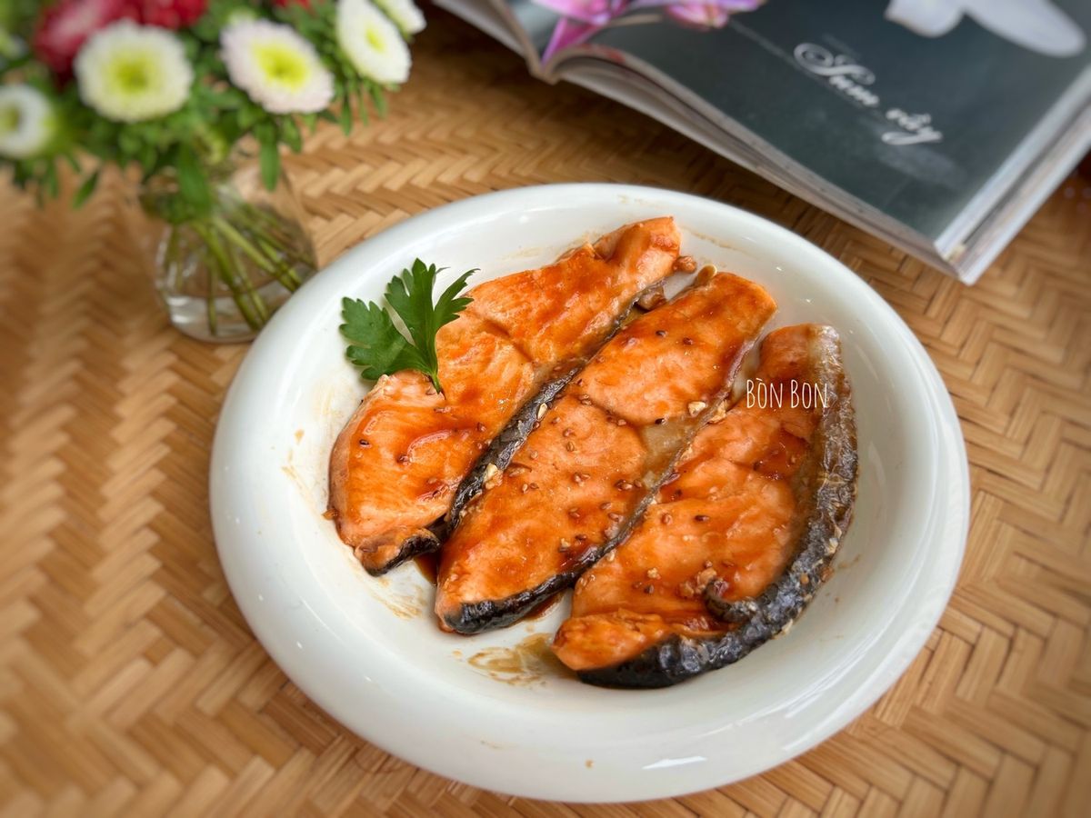 Cá Hồi Sốt Teriyaki