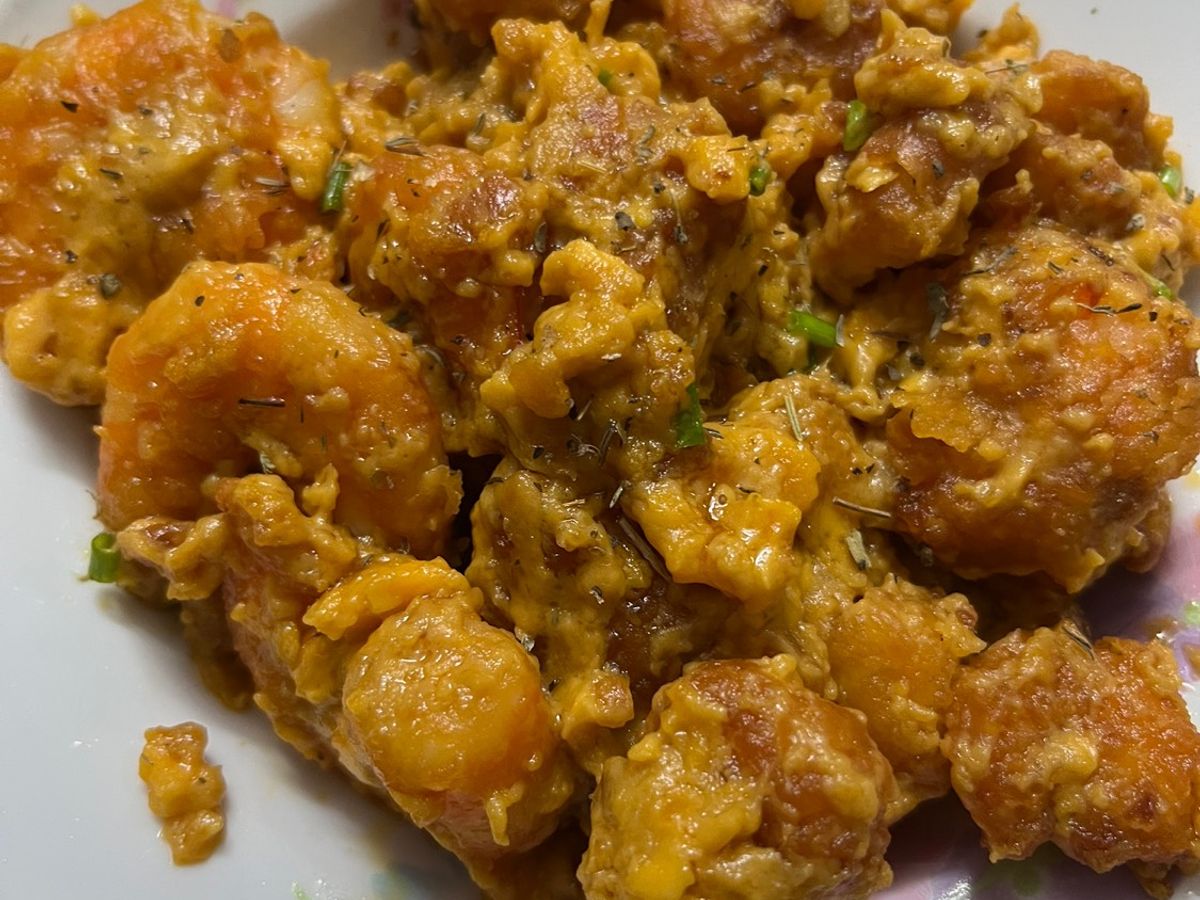 Tôm sốt hoàng kim