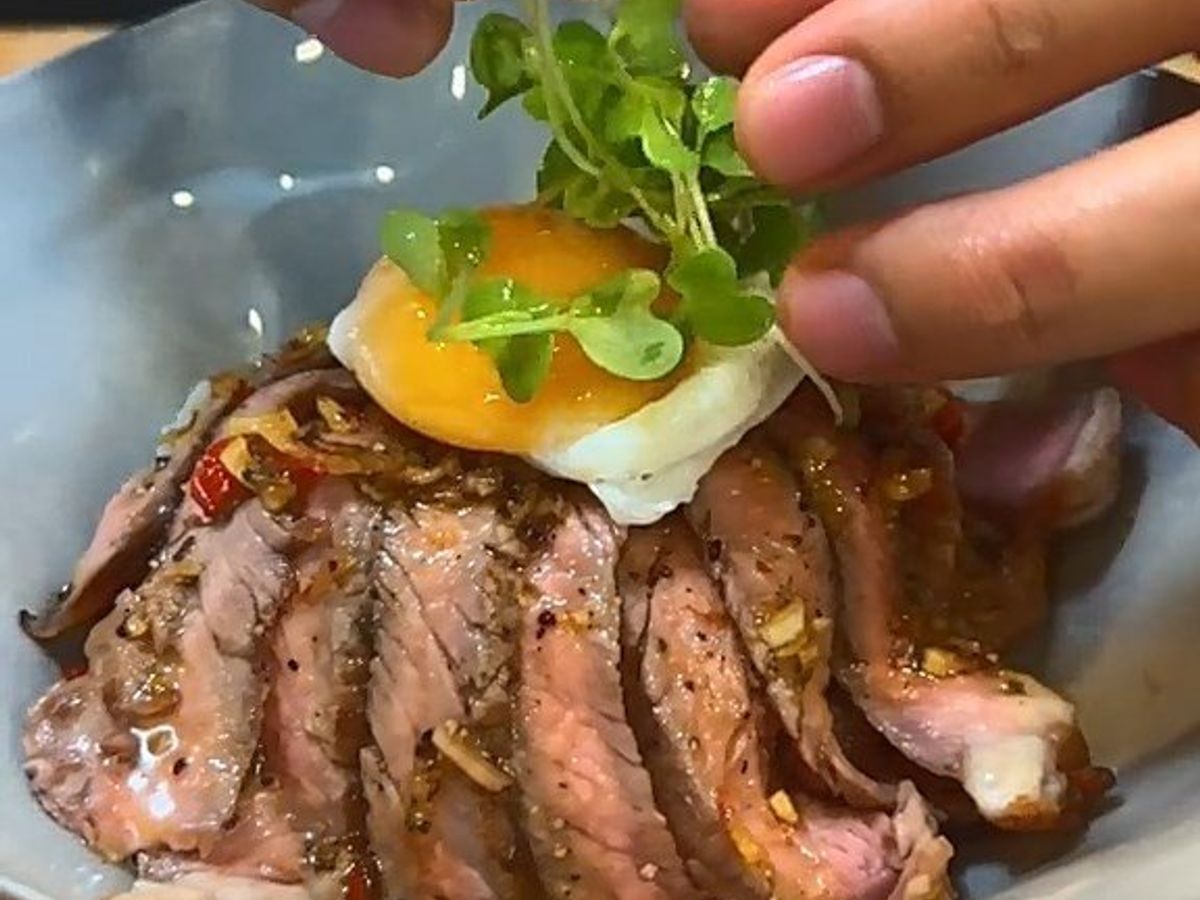 Cơm Bò Truffle Ponzu