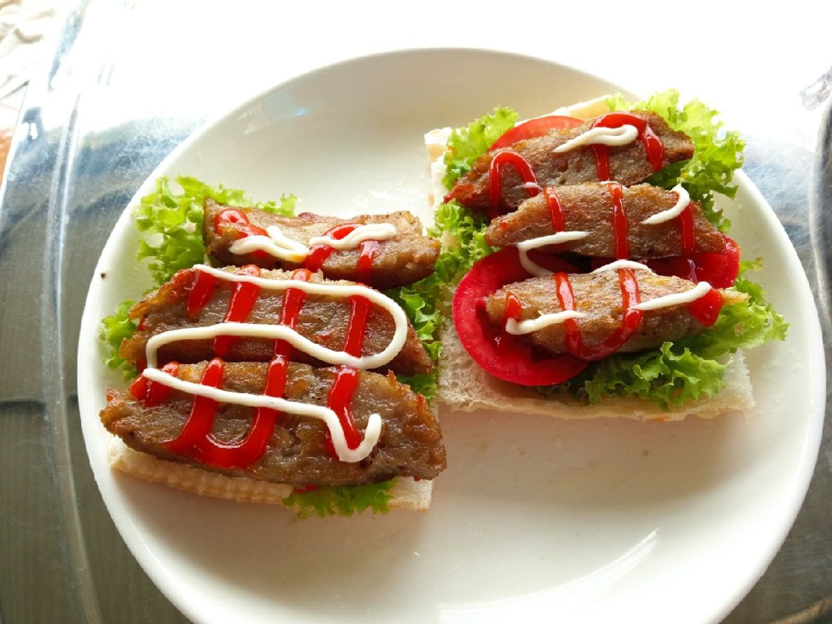 Chả chén từ nấm bào ngư xám