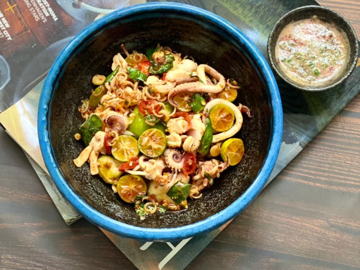 Râu Mực Sốt Thái