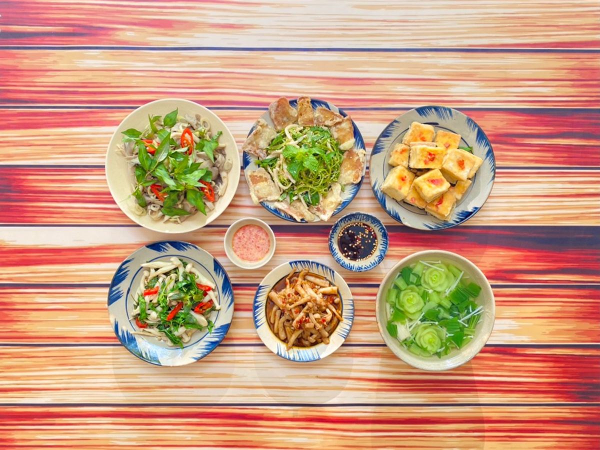 Mâm Cơm #100 Chay Rằm Tháng 7