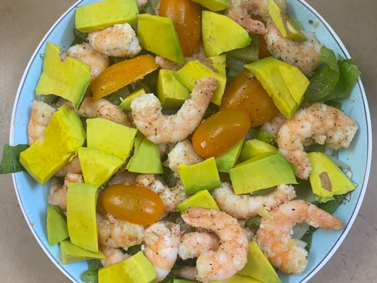 Salad bơ tôm