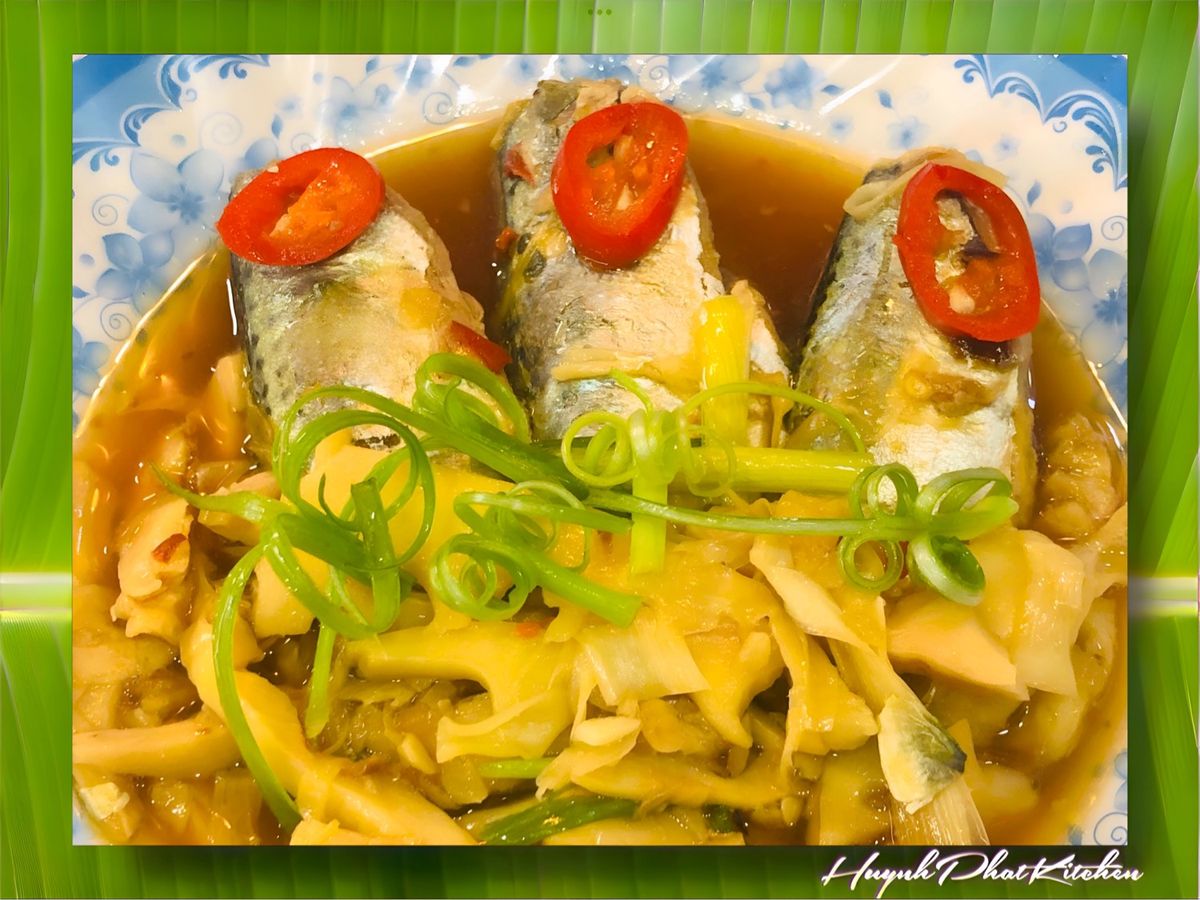 Cá Bạc Má Kho Măng