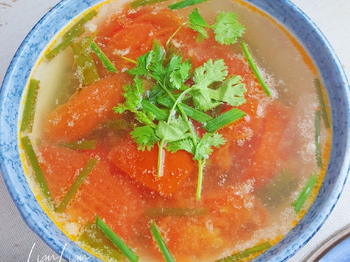 🔸️CANH CÀ CHUA THỊT BĂM