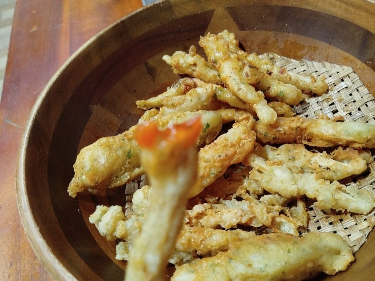Nấm chiên giòn