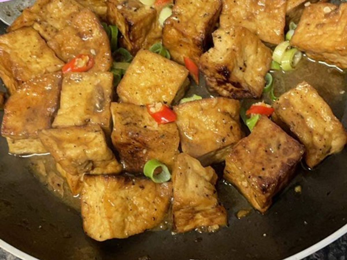 Đậu hũ kho nước tương