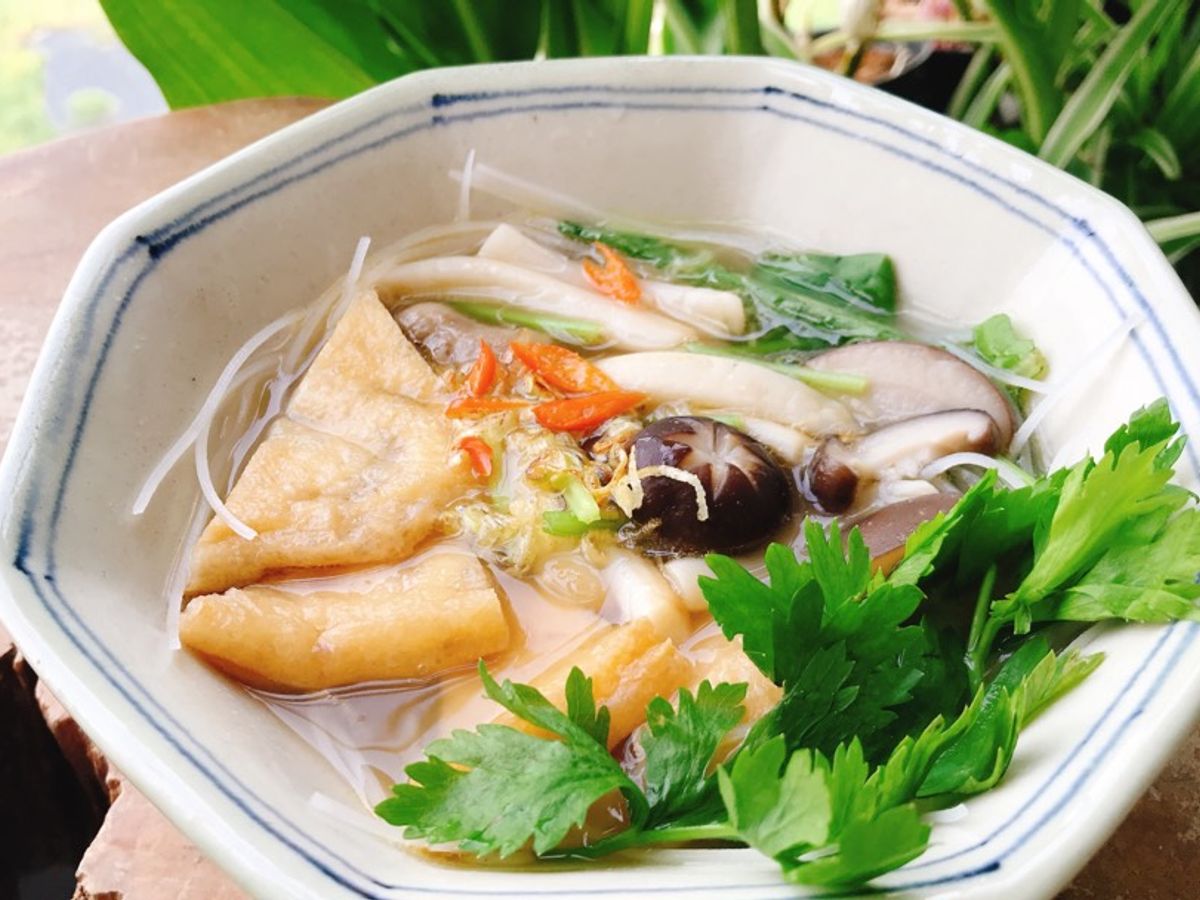 Món chay dễ làm | Hủ tiếu nấm
