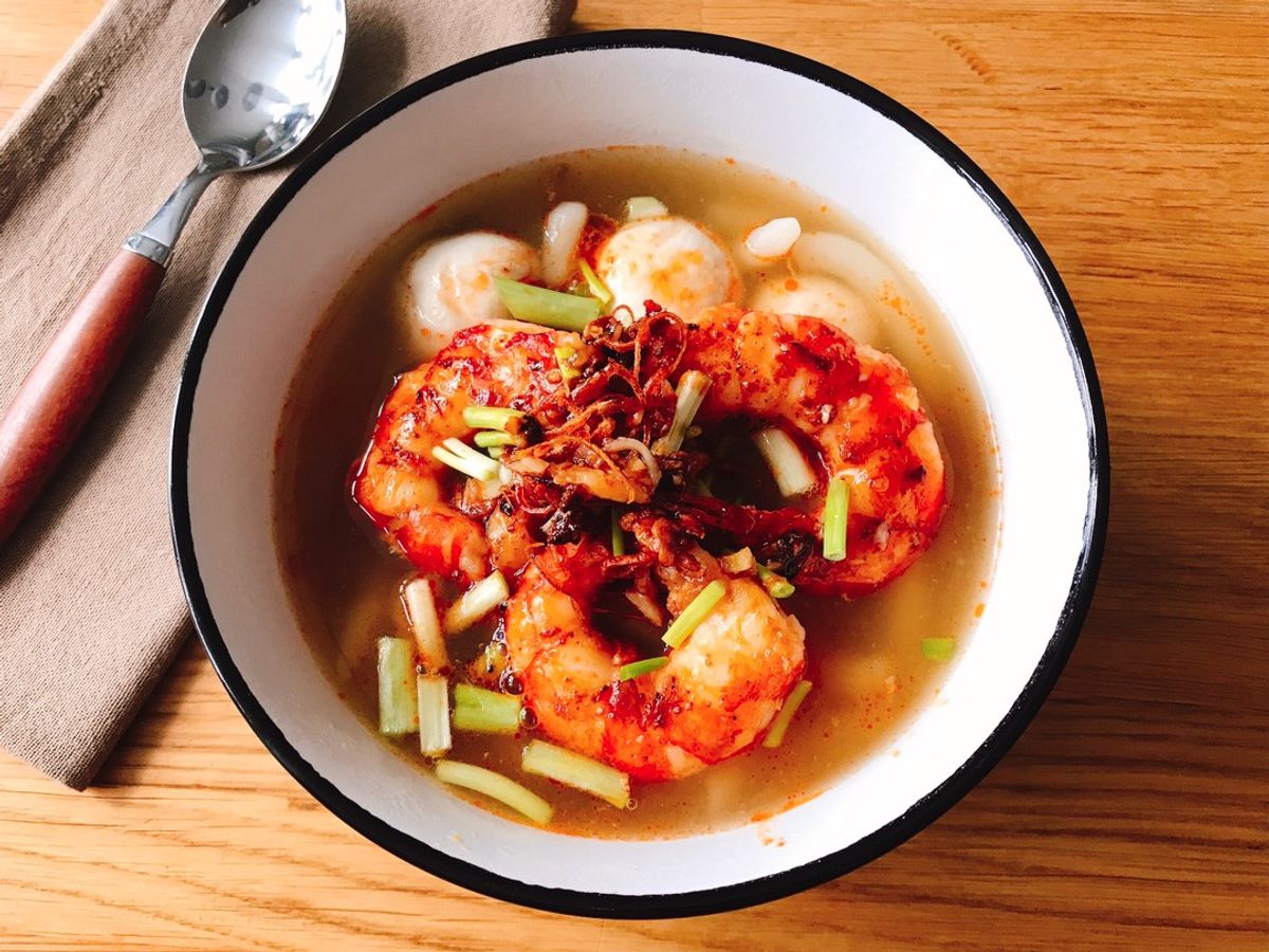 Bánh Canh Tôm Nấm