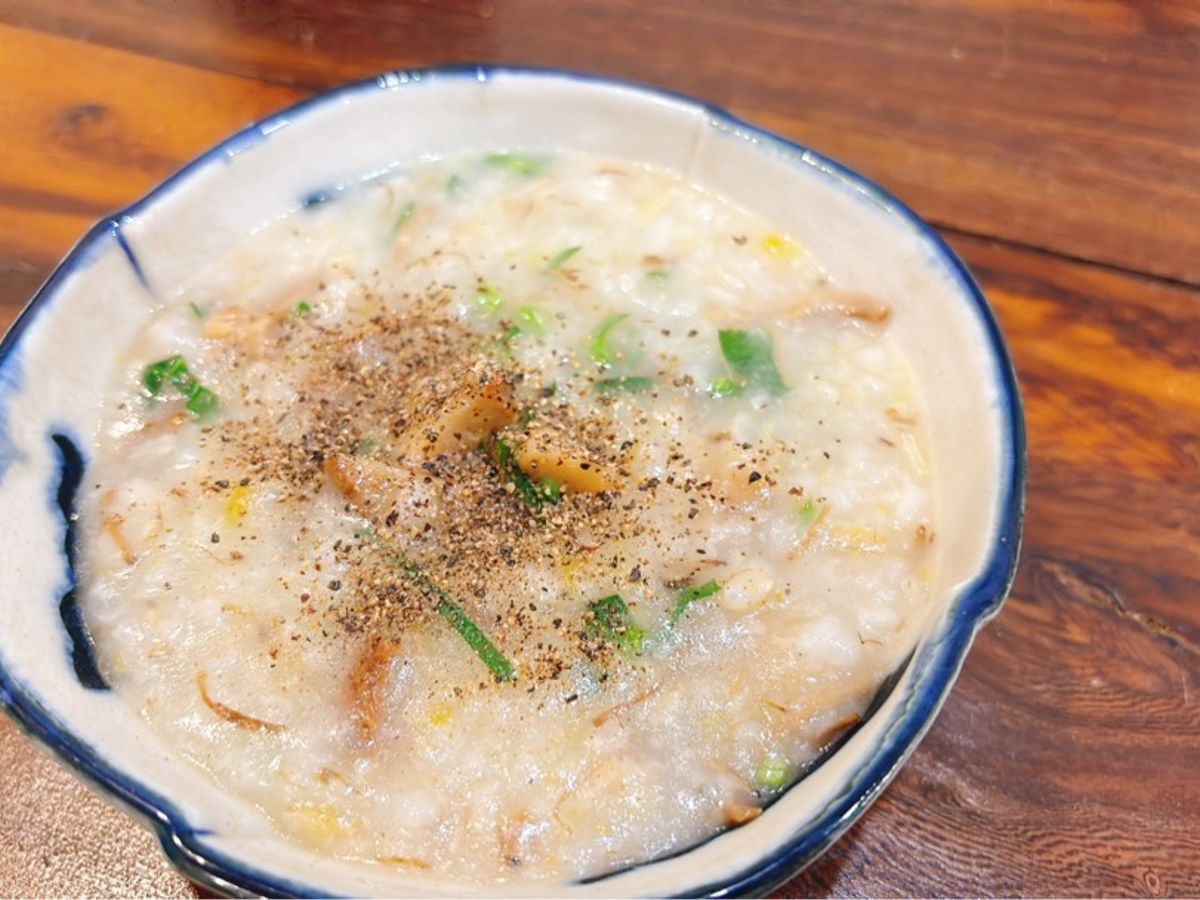 Cháo nấm hầu thủ