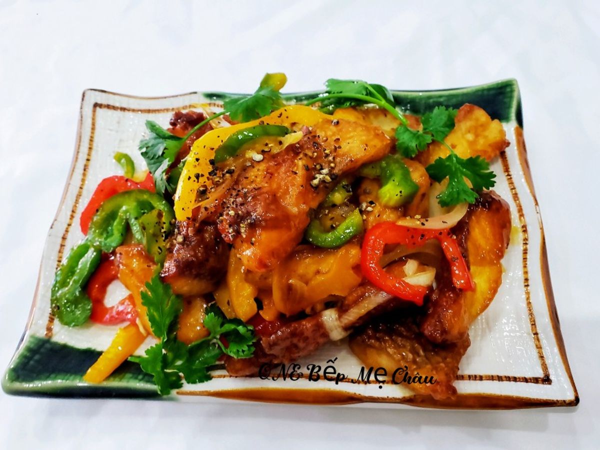 Phi lê cá điêu hồng sốt chua ngọt