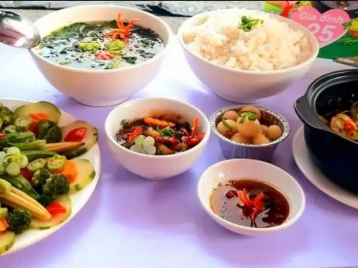 Bữa cơm ngon cho gia đình