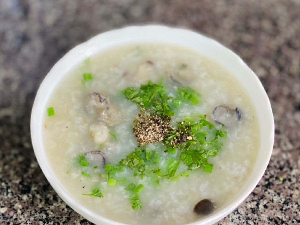 Cháo Hàu Nấm