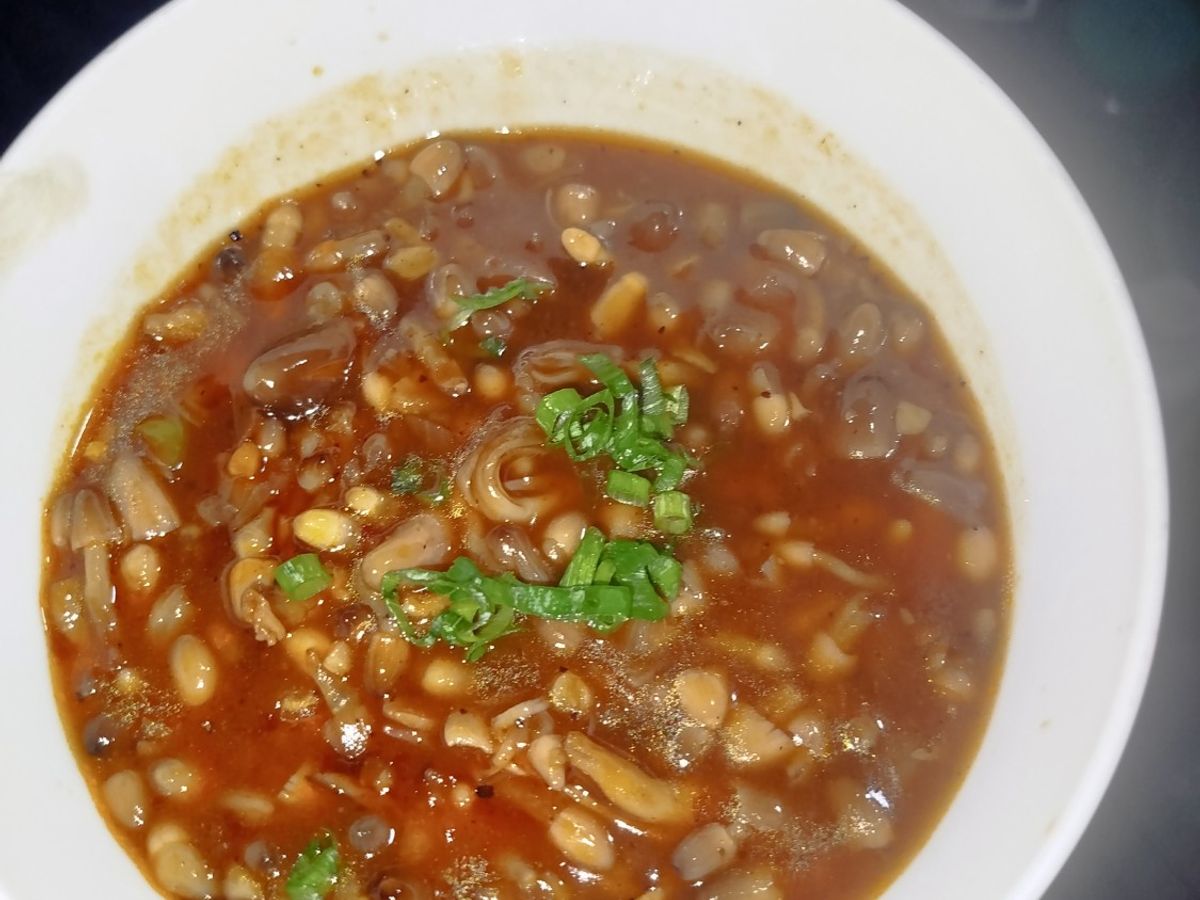 Nấm rơm kho tiêu