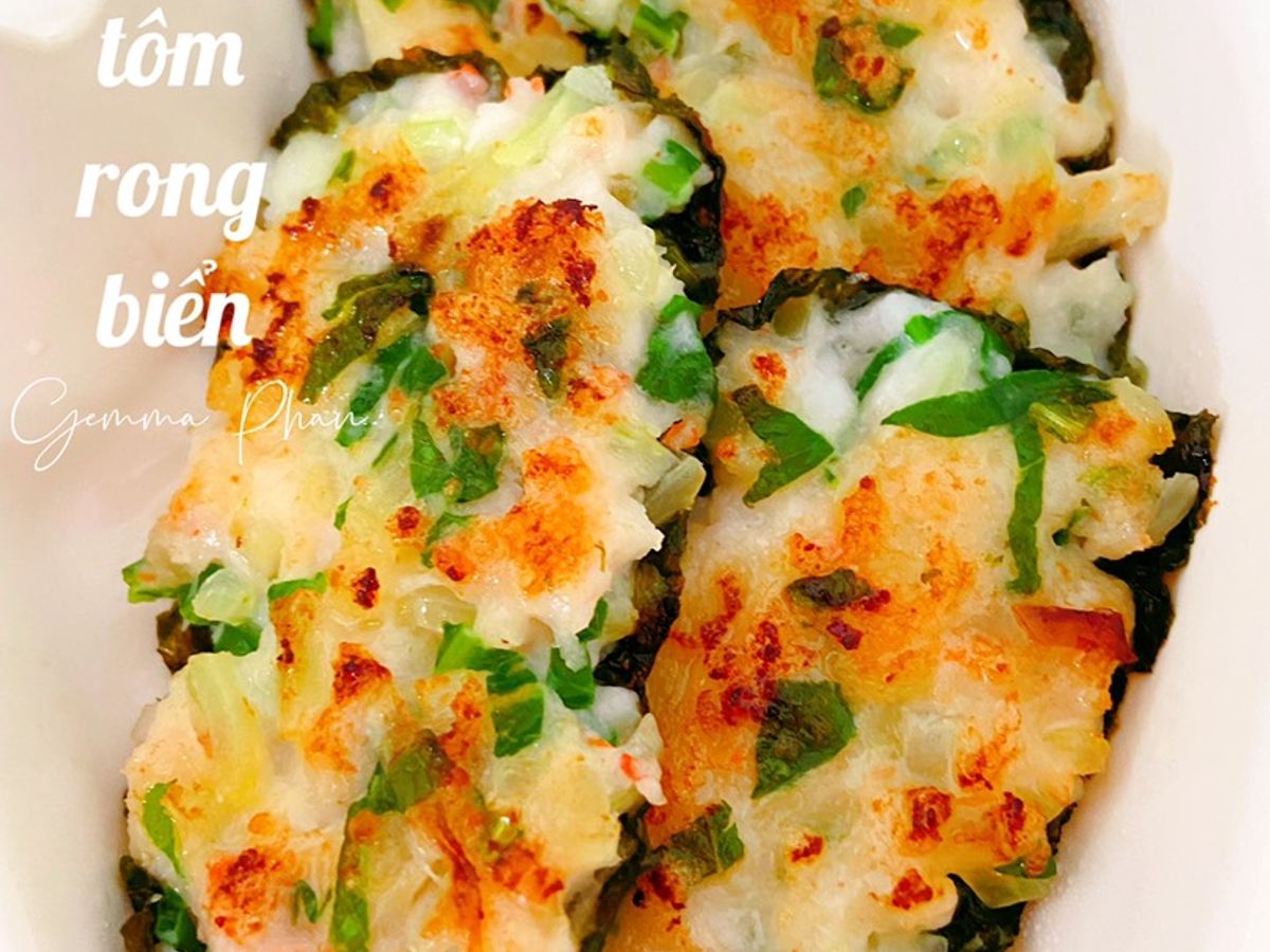 Chả tôm rong biển