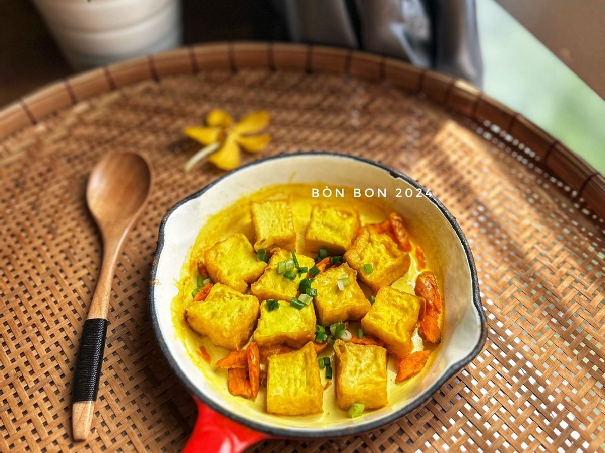 Đậu Phụ Kho Nghệ Chay