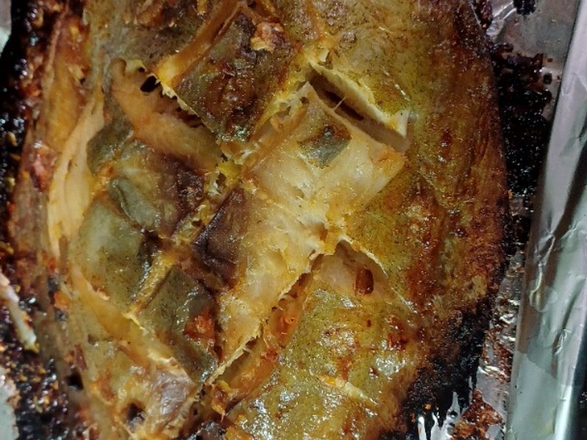 Cá chim biển nướng