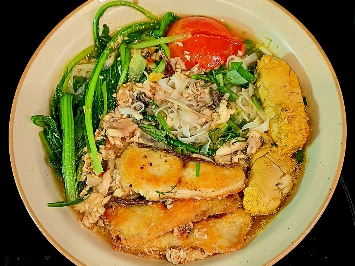 Bánh đa cá rô