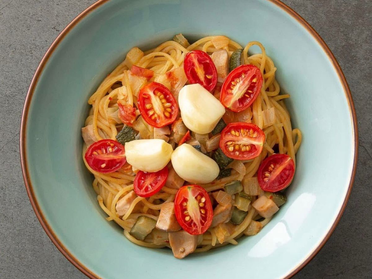 Mì ý rau củ Chay (công thức nhà hàng)