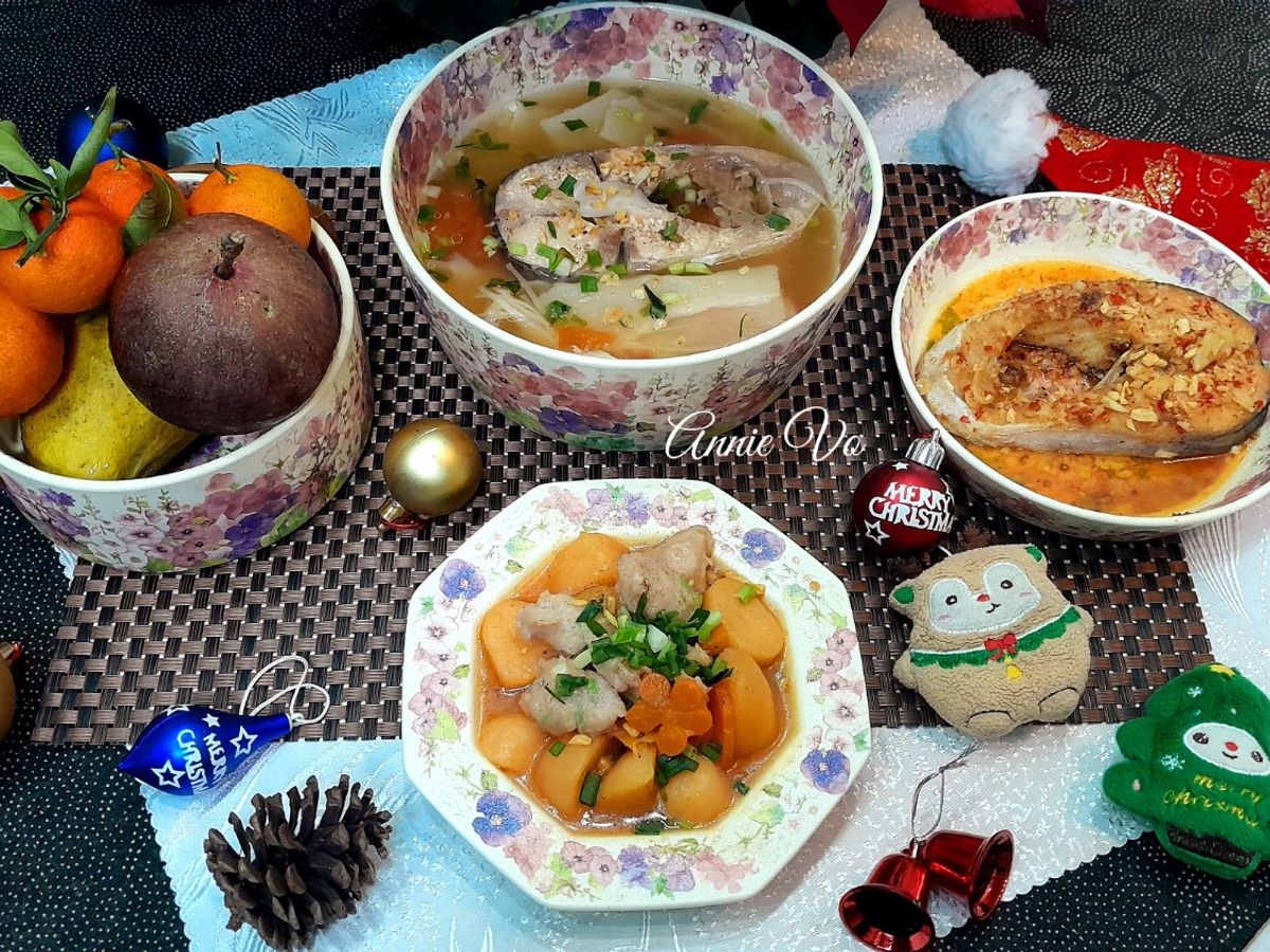 Cơm nhà với các món từ cá