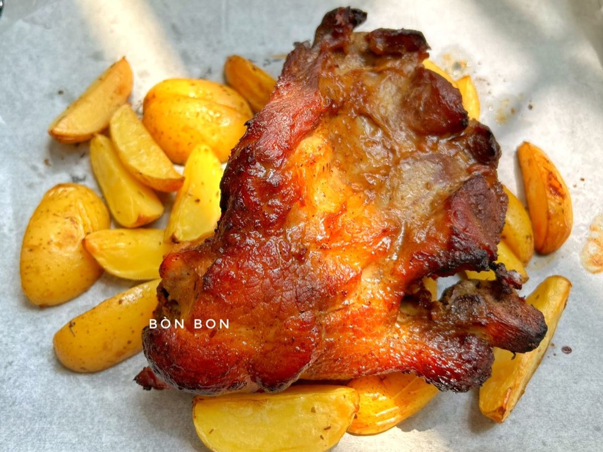 Sườn Heo Nướng Tảng