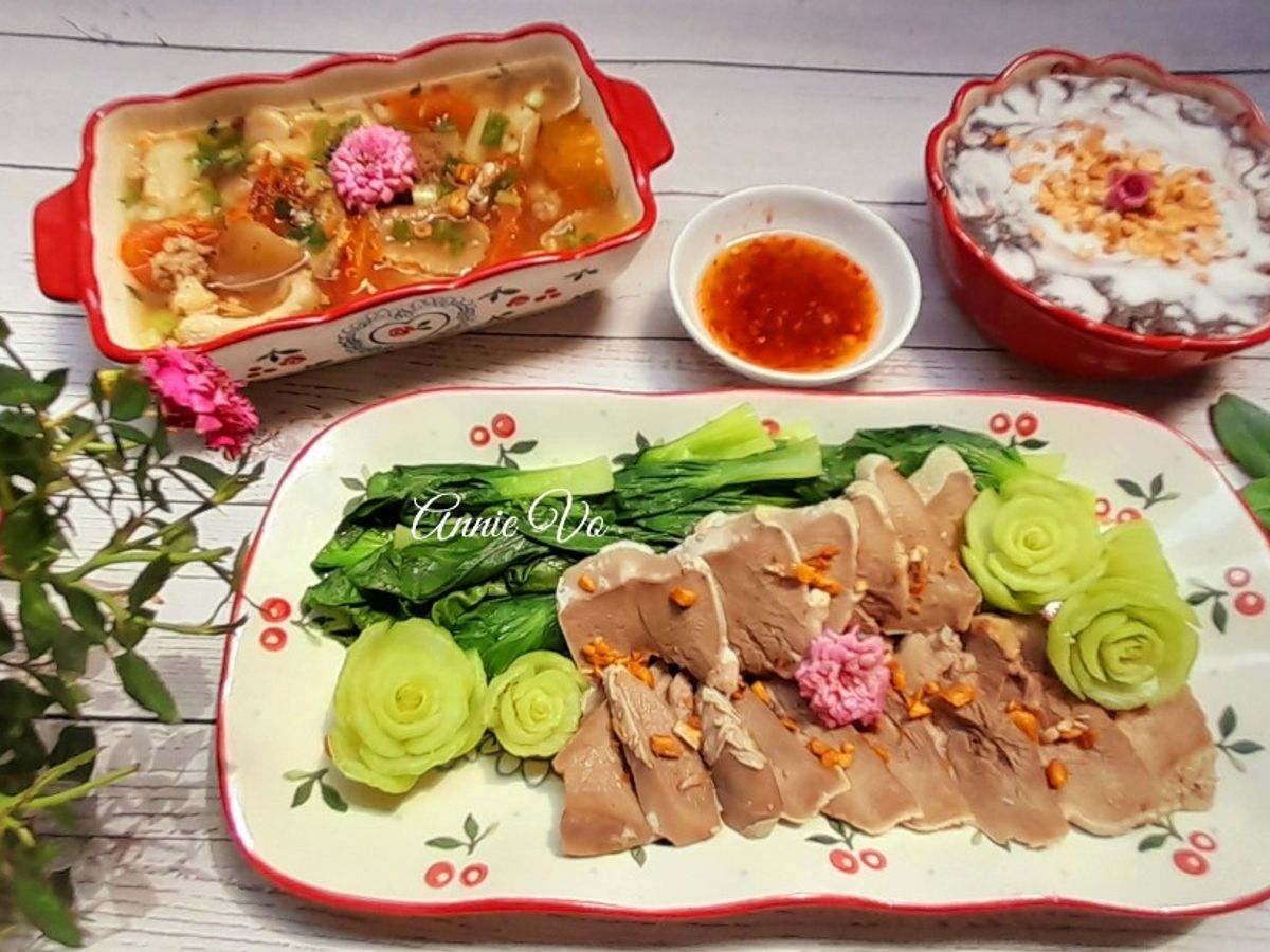 Cơm nhà 3 món hấp dẫn
