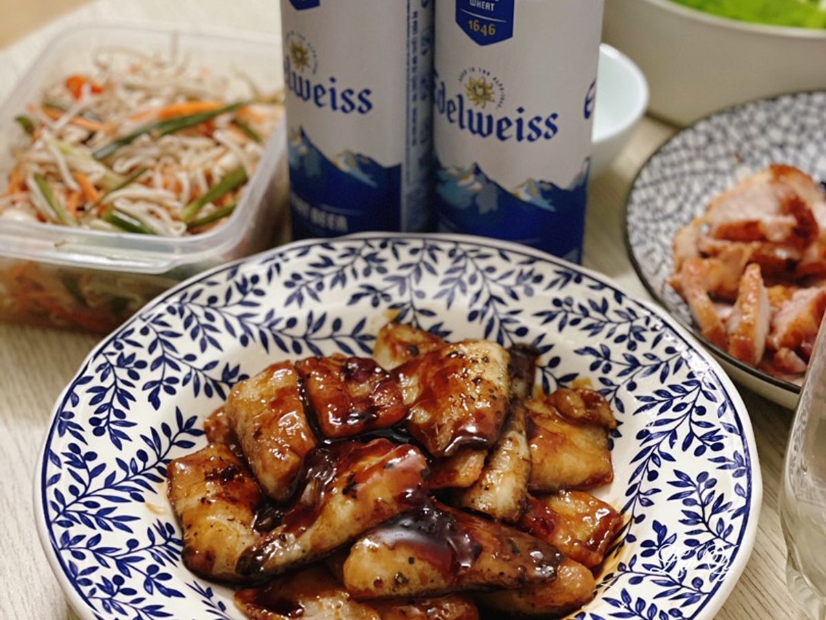 Phi lê cá lóc sốt teriyaki