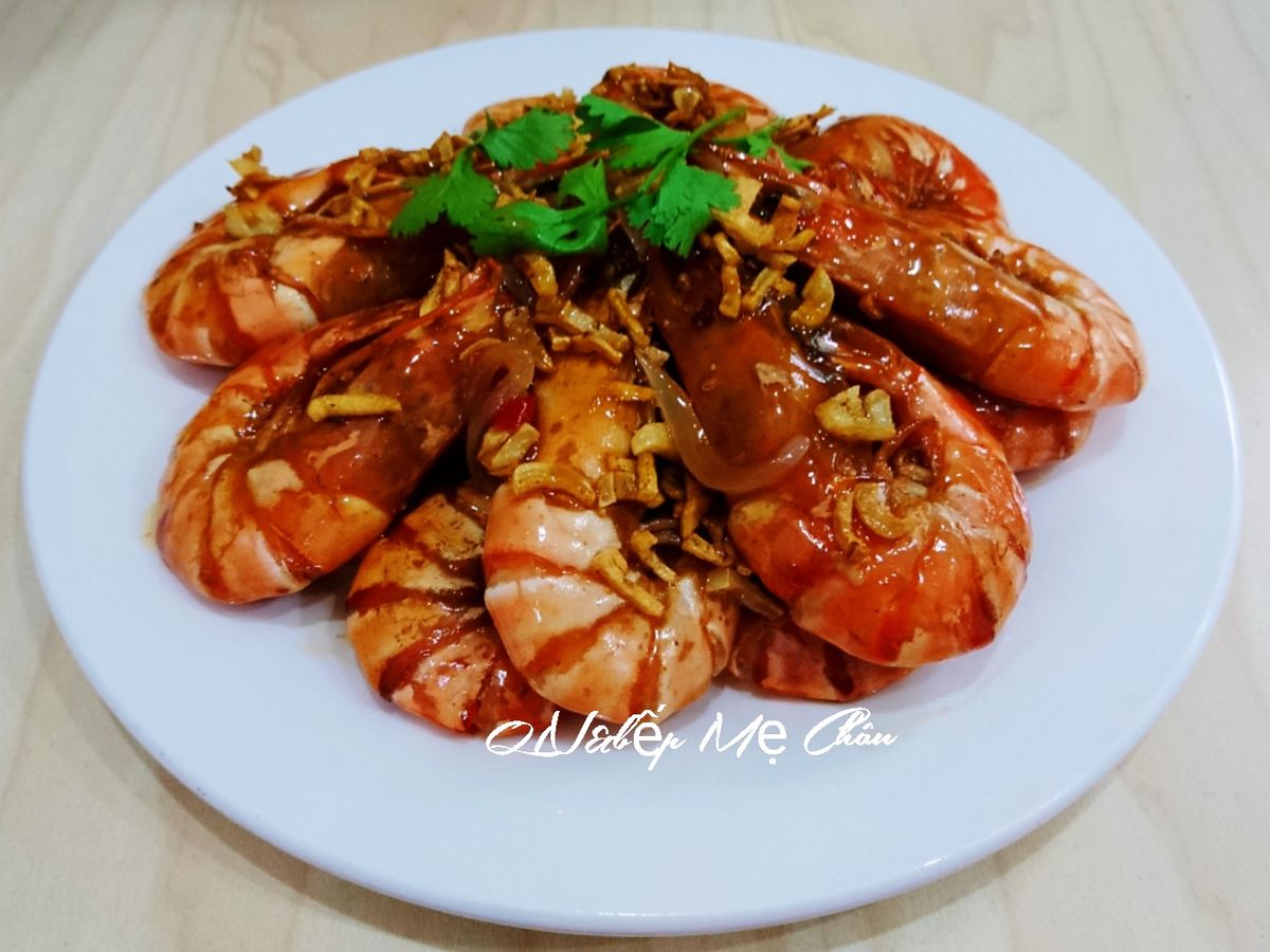 Tôm sú sốt me