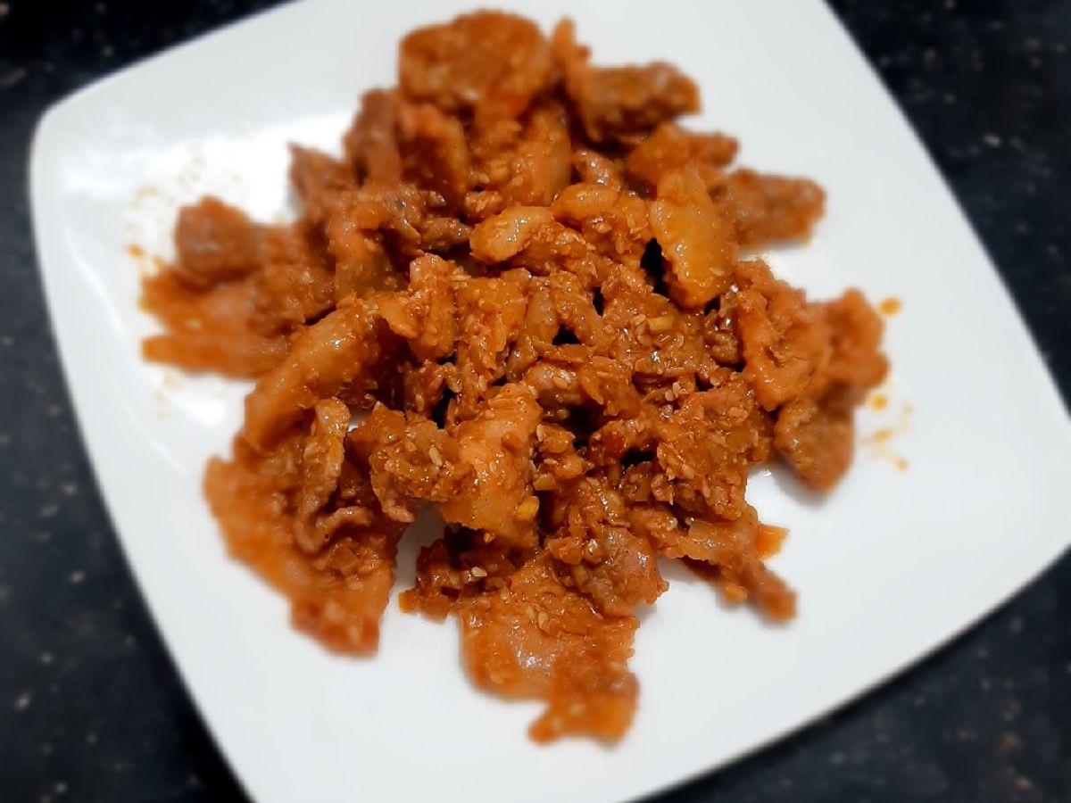 Thịt rang sả cháy cạnh
