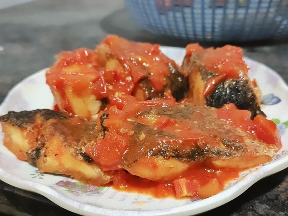 Cá lóc xốt cà chua
