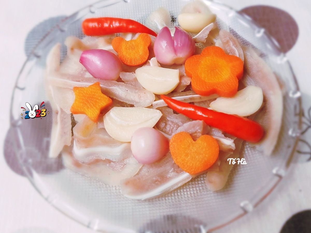 DƯA đầu heo chua ngọt