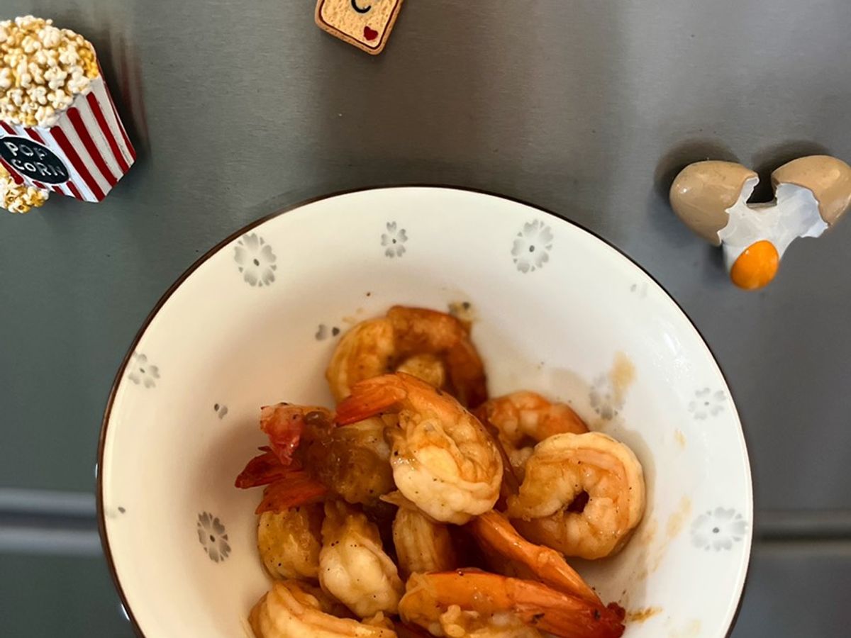 Tôm rim mặn ngọt 🍤