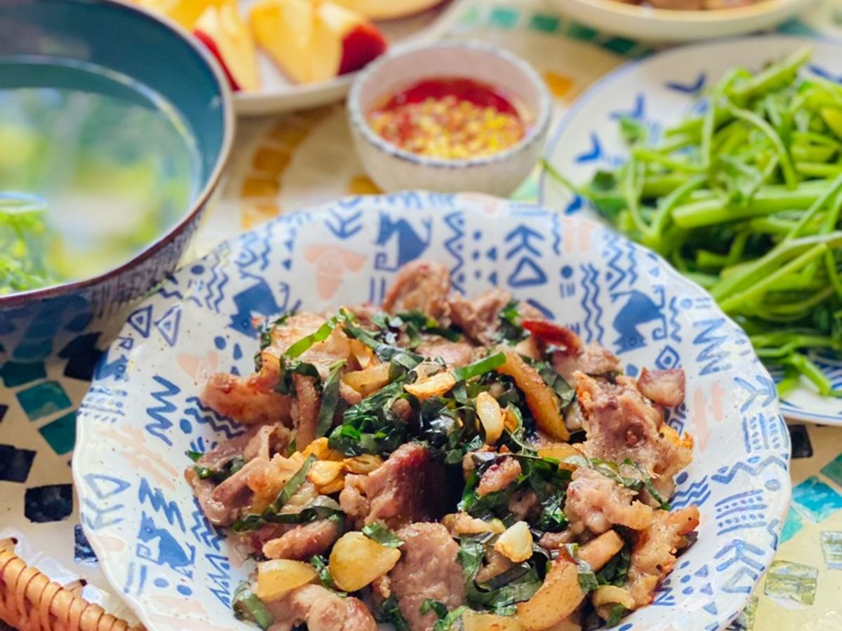 Heo Rừng Rang Lá Lốt