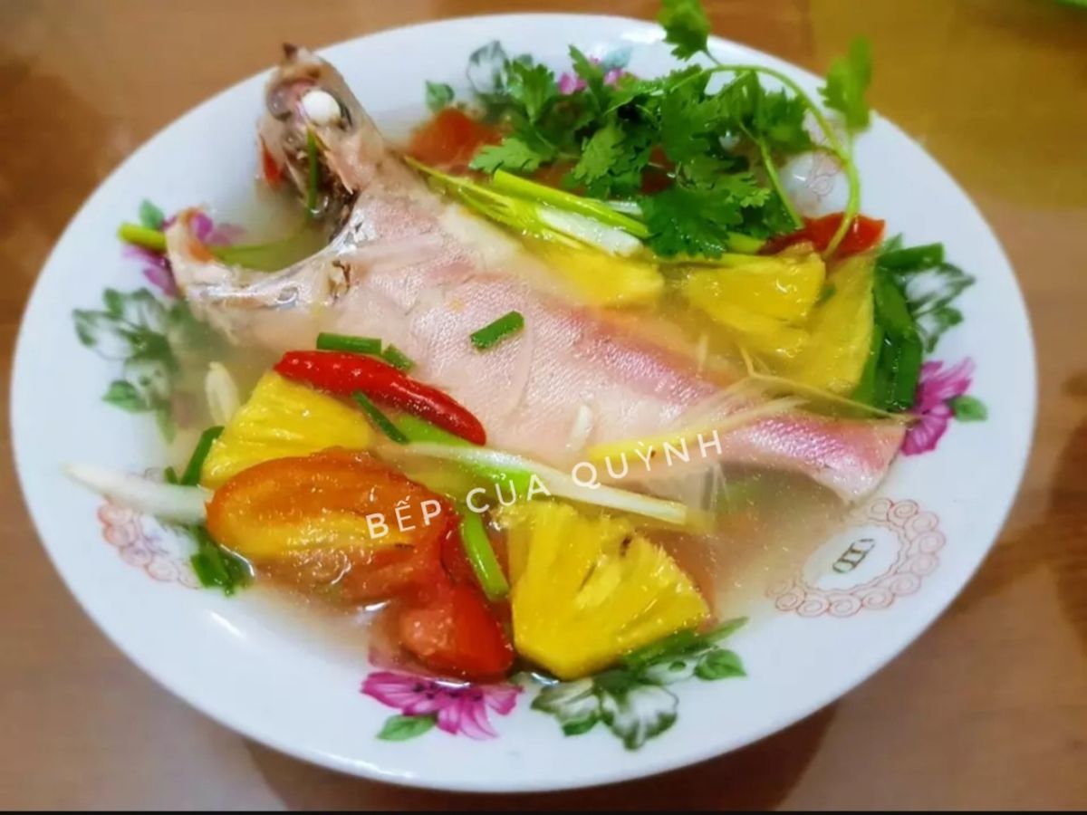 Canh cá bã trầu