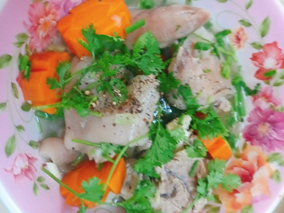 Dụm heo hầm
