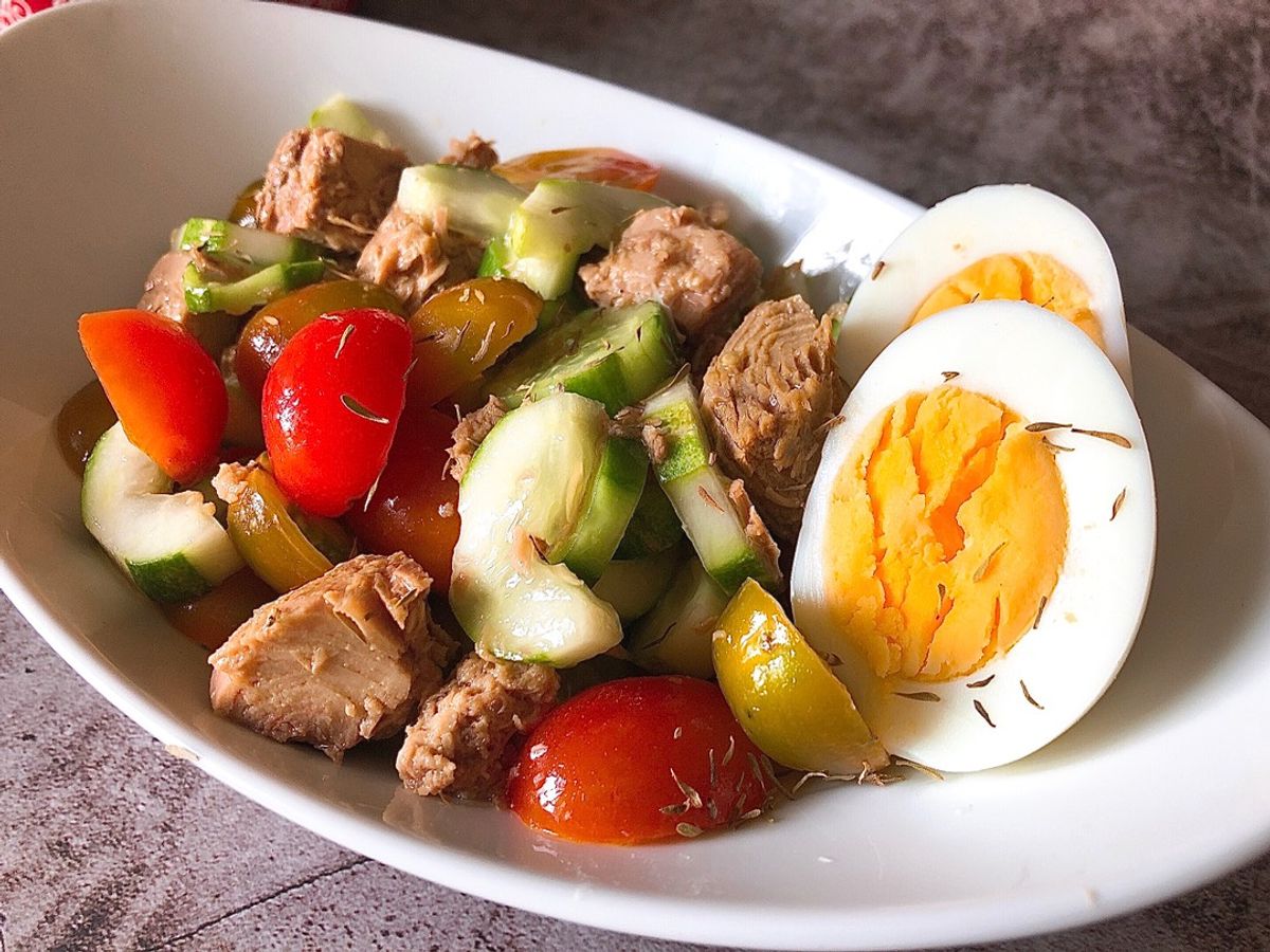 Eatclean/ Salad Cá Ngừ