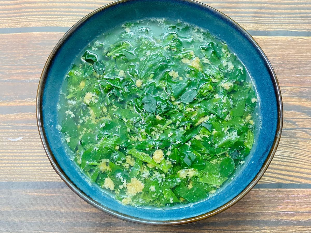 Canh Rau Nấu Ghẹ