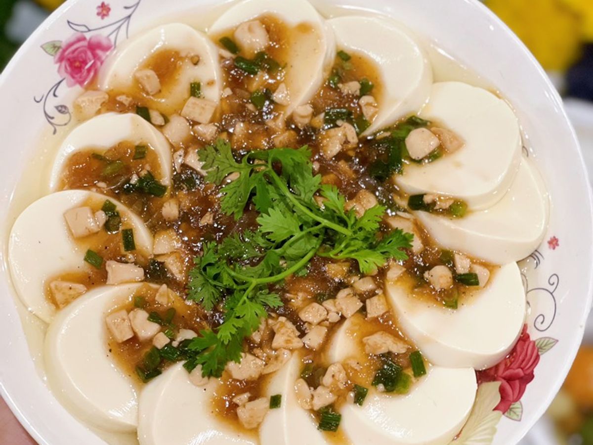 Đậu hũ non sốt