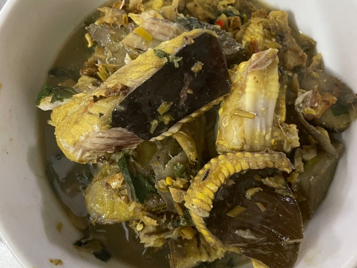 Cá đuối om