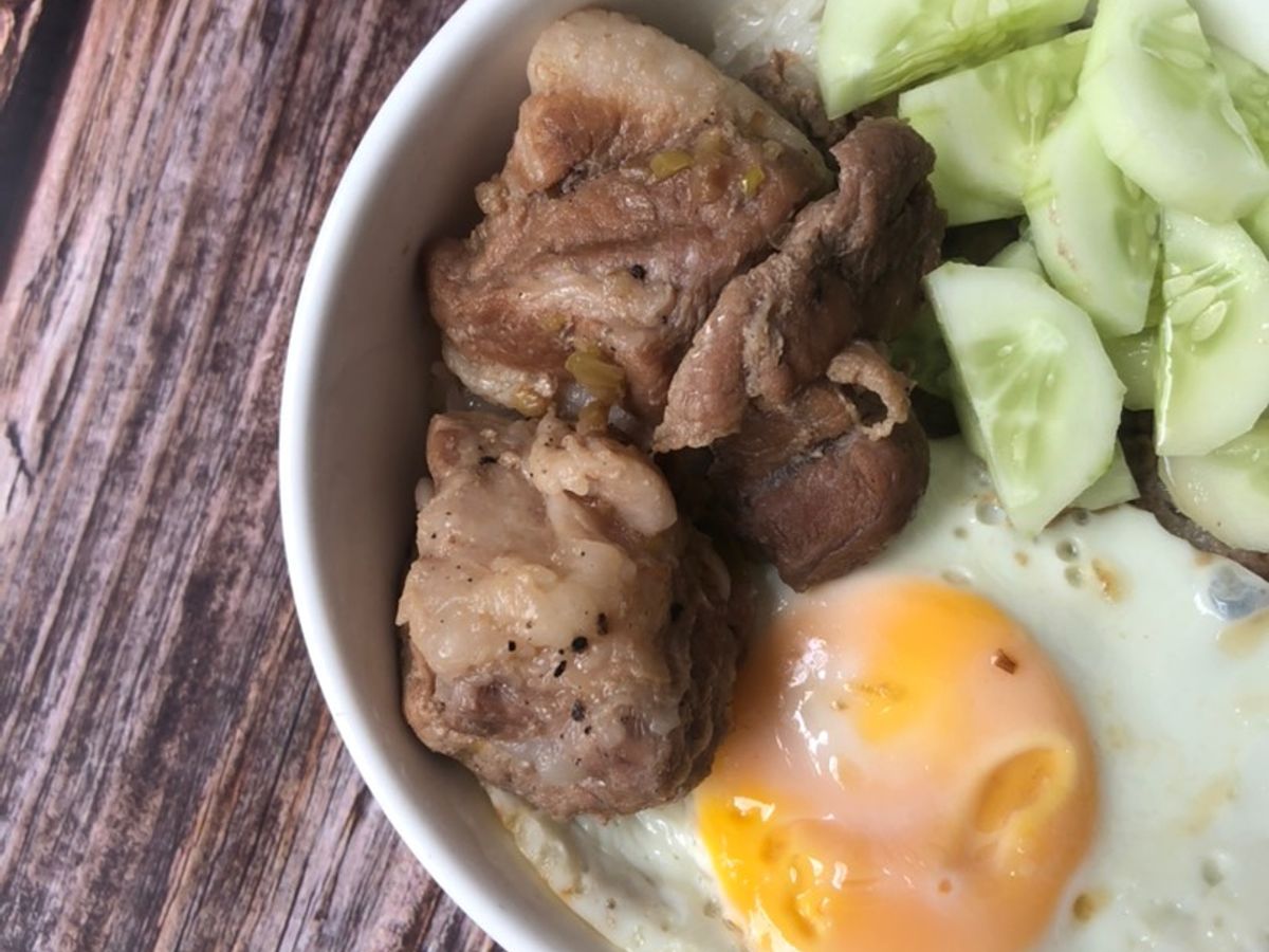 Xôi thịt kho