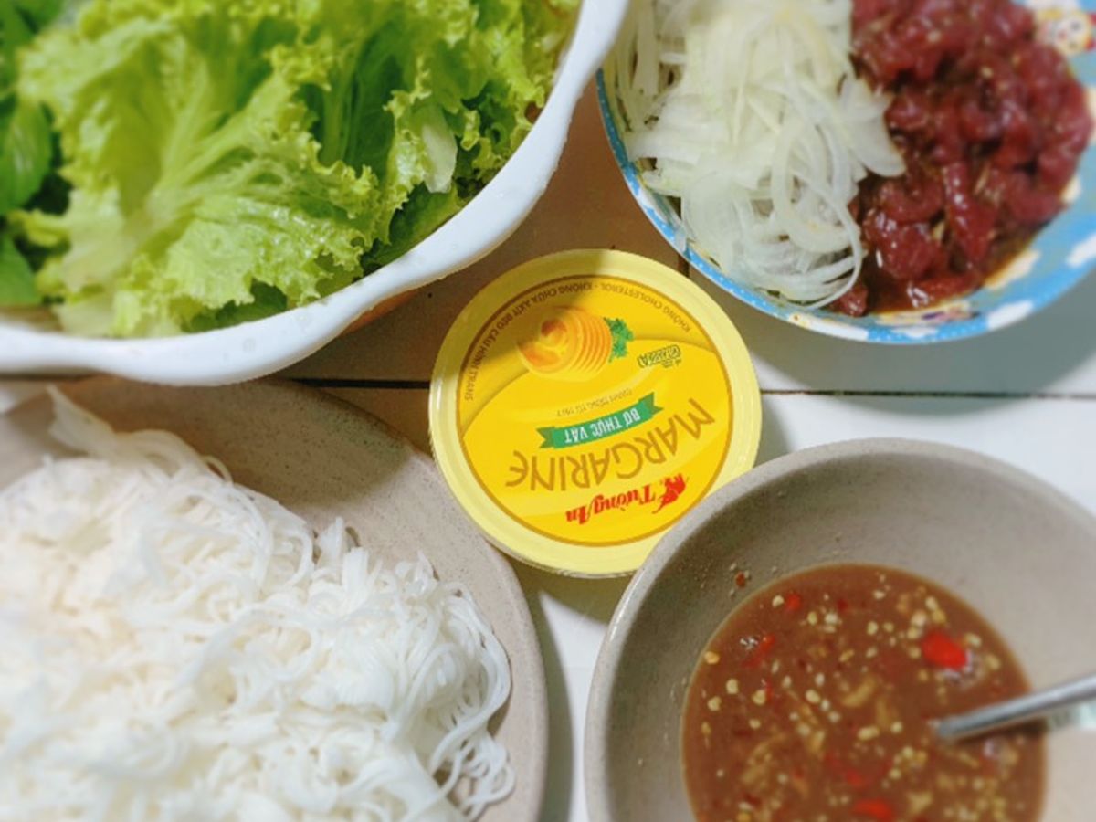 Bò né cuốn bánh tráng 🥩🍀