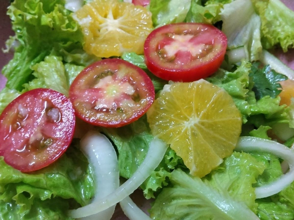 Rau củ trộn salad