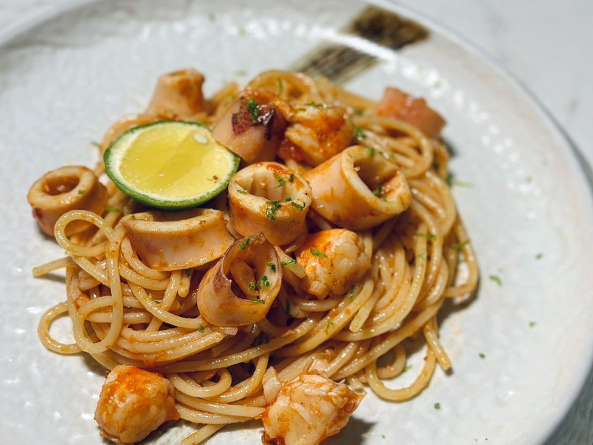 Seafood Pasta - 15 phút!